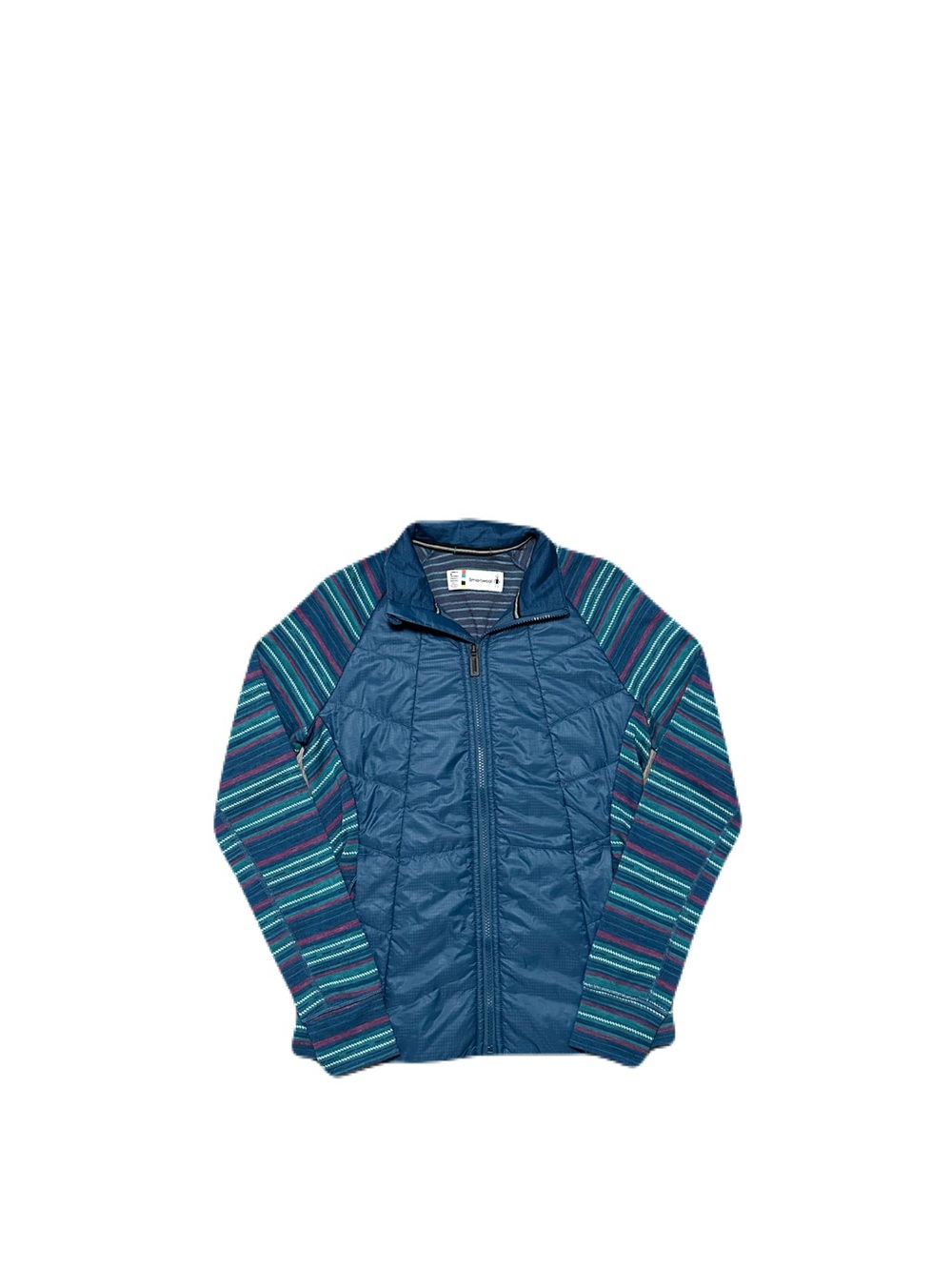 Smartwool Smartloft 60 Jacket Women’s Small Insulated Thumbhole Sleeve Blue